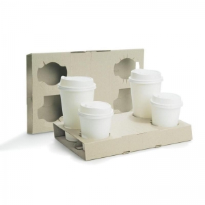 4 Cup Carry Tray (Ctn of 100)