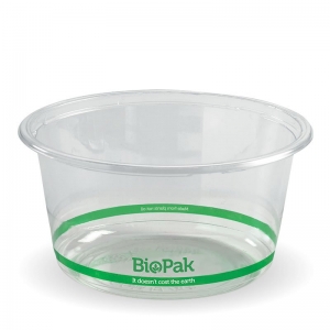 Clear Cold BioBowl 700ml Wide - 143mm