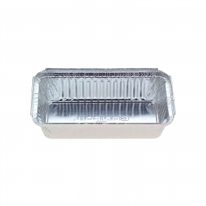 Confoil Silver Foil Shallow Takeaway Tray 560ml (19oz)