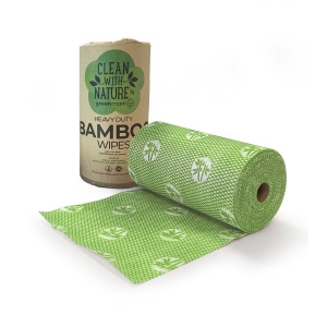 Heavy Duty Bamboo wipes - Green 90 Sheets