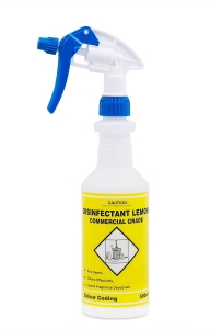 Colour Coded Bottle 500ml - Lemon Disinfectant