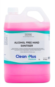 Clean Plus Instant Hand Sanitiser Alcohol Free - 5Litre