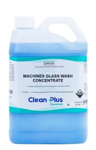 Clean Plus Machine Glass Wash Blue - 5L