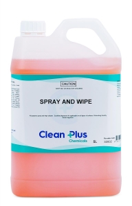 Clean Plus Spray & Wipe - Lemon Fragrance 5L