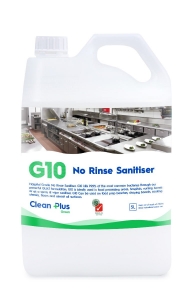 GECA G10 - No Rinse Sanitiser 5L