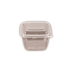 Hinged Lid Container Square 600ml
