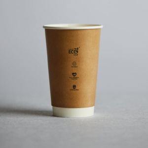 16oz Truly Eco KRAFT Cup -Double Wall