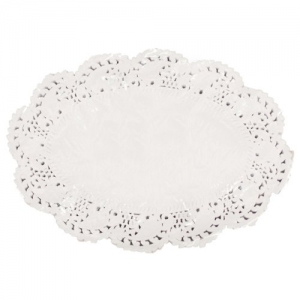 Oval Lace Doiley #1