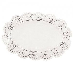 Oval Lace Doiley #3