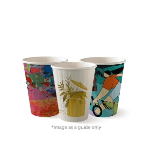 BioCup 8oz/255ml (80mm) Double Wall - Art Series