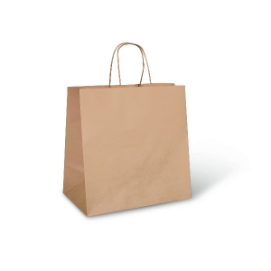 Paper Large Twist Handle Bag - Uber Size 305x305x175 (Ctn of 250)