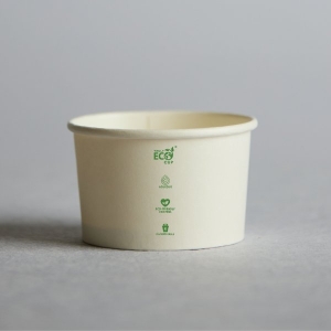 5oz Ice Cream Truly Eco Cup - White