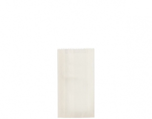 Paper Bag 1 Satchel White 195x90+50mm (Pk of 500)