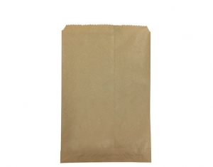 Paper Bag 2 Flat Brown 245x165mm (Pk of 500)