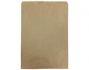 Paper Bag 6 Flat Brown 335x240mm (Pk of 500)