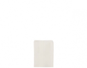 Paper Bag Quarter White 125x100mm (Pk of 1000)